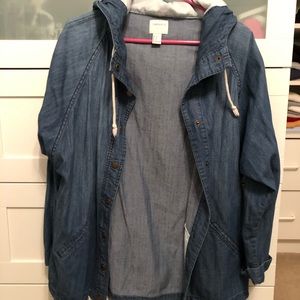 Denim Fabric Utility Jacket